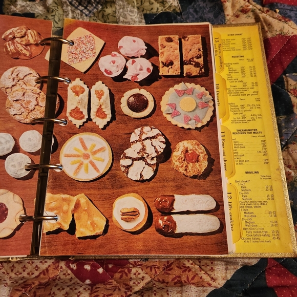 Better Homes and Gardens New Cookbook Souvenir Edition Binder Style Illustrated - Picture 3 of 8